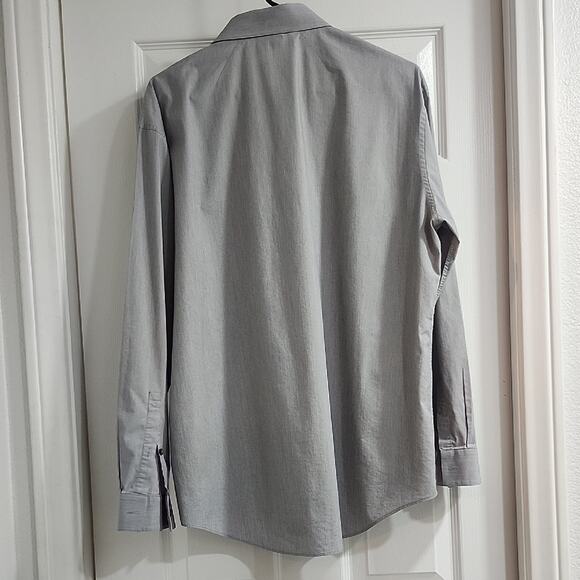 Kenneth Cole Reaction Gray Dress Shirt - Picture 10 of 14